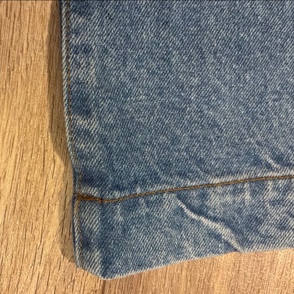 NWT PacSun Blue Flare Wide Leg Jeans small - Picture 6 of 10